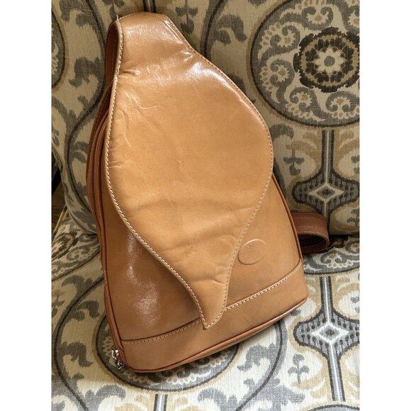 L Amica Bags Leather Backpack Crossbody Italian Lamica Leather